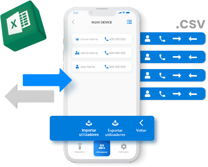 Importer et exporter des utilisateurs en masse via un fichier CSV (Excel)